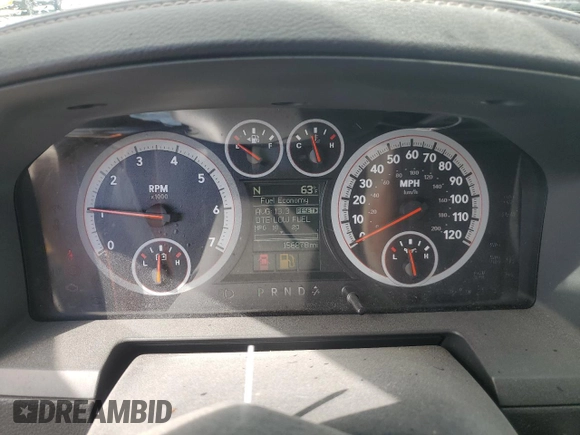 2011 Ram 1500 Big Horn with VIN 1D7RV1CT0BS660671, listed as a Copart auction lot 54839365 with 156,878 mi miles and Clean title. Bid and sale history available at DreamBid. Image 9.
