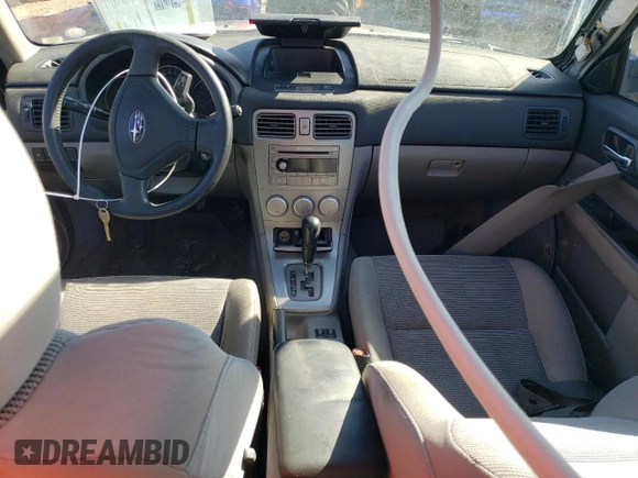 2006 Subaru Forester 2.5 X w/Premium Pkg with VIN JF1SG65606H741916, listed as a Copart auction lot 44966844 with 152,500 mi miles and Salvage Title. Bid and sale history available at carsss.com. Image 8.