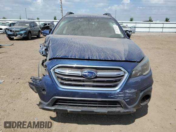 2019 Subaru Outback Premium with VIN 4S4BSAFC1K3345254, listed as a Copart auction lot 56785595 with 91,820 mi miles and Salvage title. Bid and sale history available at DreamBid. Image 5.