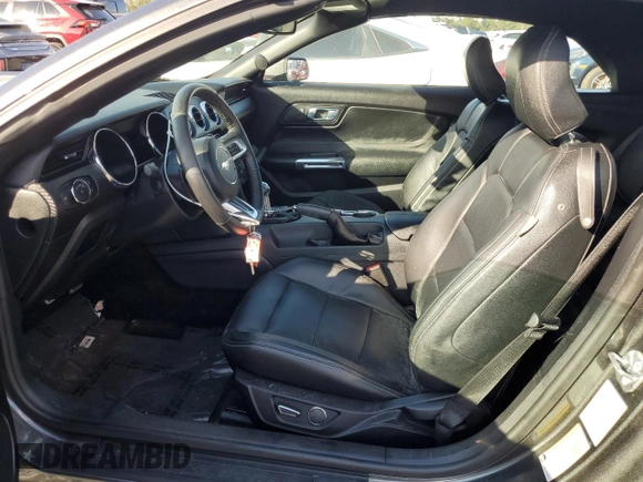 2017 Ford Mustang V6 with VIN 1FATP8EM9H5255950, listed as a Copart auction lot 85610664 with 53,589 mi miles and Salvage Title. Bid and sale history available at carsss.com. Image 7.