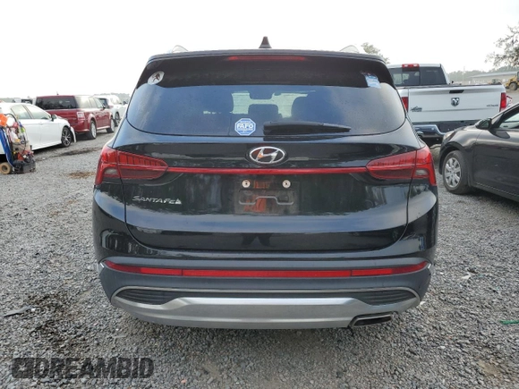 2022 Hyundai Santa Fe SEL with VIN 5NMS34AJ4NH404151, listed as a Copart auction lot 51321385 with 27,754 mi miles and Salvage Title. Bid and sale history available at DreamBid. Image 6.