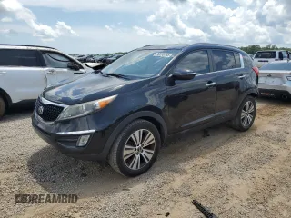 2015 Kia Sportage EX with VIN KNDPC3AC6F7712058, listed as a Copart auction lot 58255795 with 137,954 mi miles and Salvage title. Bid and sale history available at DreamBid. Image 1.