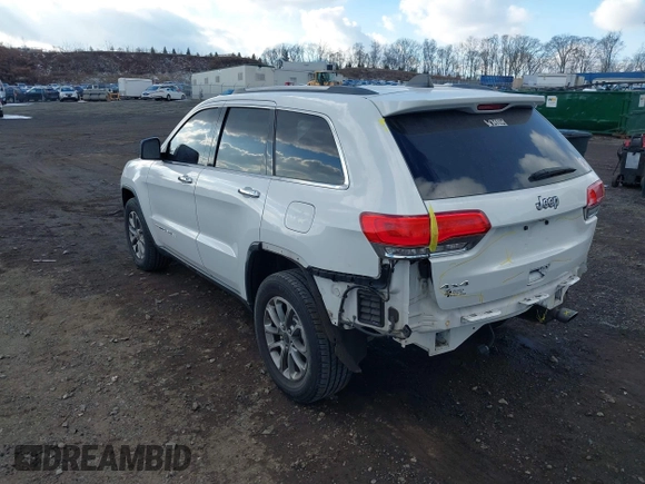 2016 Jeep Grand Cherokee Limited z VIN 1C4RJFBG3GC342228, wystawiony jako IAAI lot #41334973 z przebiegiem 79 724 mil mil oraz . Historia ofert i sprzedaży dostępna na DreamBid. Obrazek 3.