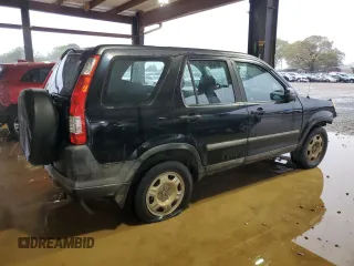 2006 Honda CR-V LX with VIN SHSRD68516U408072, listed as a Copart auction lot 50876545 with 224,465 mi miles and Salvage Title. Bid and sale history available at DreamBid. Image 3.