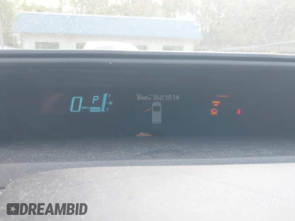 2014 Toyota Prius One with VIN JTDKDTB3XE1065493, listed as a IAAI auction lot 42063832 with 80,440 mi miles and . Bid and sale history available at DreamBid. Image 7.