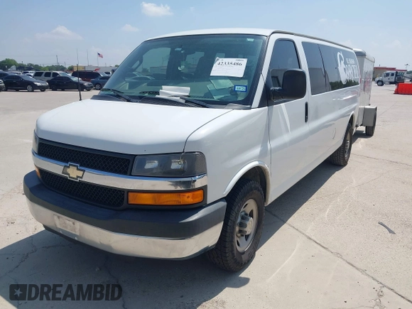 2016 Chevrolet Express Passenger LT with VIN 1GAZGPFG3G1216308, listed as a IAAI auction lot 42335486 with 241,776 mi miles and . Bid and sale history available at DreamBid. Image 17.