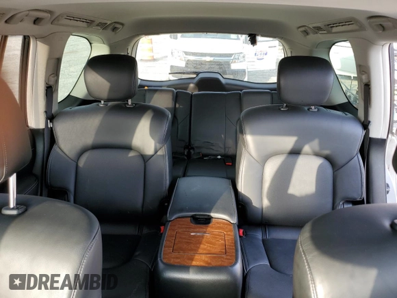 2018 Infiniti QX80 with VIN JN8AZ2NE6J9191550, listed as a Copart auction lot 62253904 with 75,841 mi miles and Salvage Title. Bid and sale history available at carsss.com. Image 10.