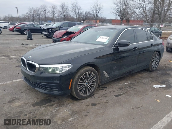 2019 BMW 5 Series 530i xDrive with VIN WBAJA7C51KWW26798, listed as a IAAI auction lot 41320980 with 65,865 mi miles. Bid and sale history available at carsss.com. Image 17.