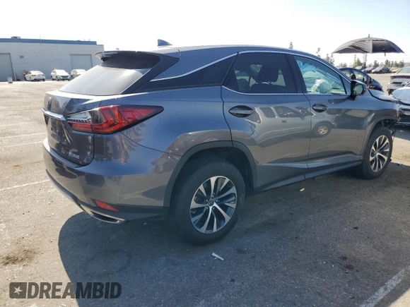 2022 Lexus RX 350 with VIN 2T2AZMDA5NC320167, listed as a Copart auction lot 66350895 with 34,340 mi miles and Salvage title. Bid and sale history available at DreamBid. Image 3.