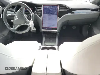 2020 Tesla Model S Long Range with VIN 5YJSA1E20LF415038, listed as a Copart auction lot 48950225 with 61,946 mi miles and Salvage title. Bid and sale history available at DreamBid. Image 8.
