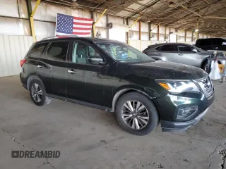 2019 Nissan Pathfinder Platinum with VIN 5N1DR2MM4KC586344, listed as a Copart auction lot 54800025 with 138,879 mi miles and Clean title. Bid and sale history available at DreamBid. Image 4.