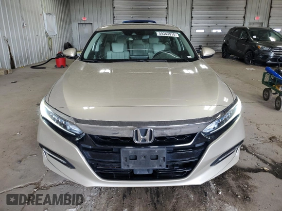2018 Honda Accord EX-L with VIN 1HGCV3F59JA016634, listed as a Copart auction lot 59343915 with 136,338 mi miles and Clean title. Bid and sale history available at DreamBid. Image 5.