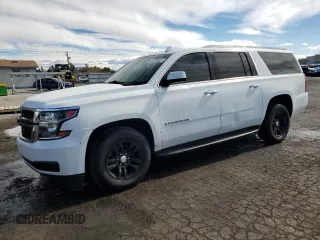 2018 Chevrolet Suburban LS with VIN 1GNSCGEC8JR122668, listed as a Copart auction lot 44462195 with 222,828 mi miles and Clean Title. Bid and sale history available at carsss.com. Image 1.