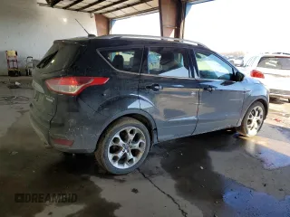 2014 Ford Escape Titanium with VIN 1FMCU0JX2EUD08165, listed as a Copart auction lot 89318205 with 134,721 mi miles and Salvage Title. Bid and sale history available at carsss.com. Image 3.