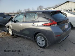 2025 Nissan LEAF S with VIN 1N4AZ1BV0SC563095, listed as a Copart auction lot 45959975 with 669 mi miles and Salvage Title. Bid and sale history available at carsss.com. Image 2.