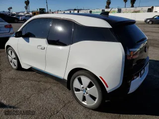 2016 BMW i3 with VIN WBY1Z4C52GV506045, listed as a Copart auction lot 38051633 with 45,627 mi miles. Bid and sale history available at carsss.com. Image 2.