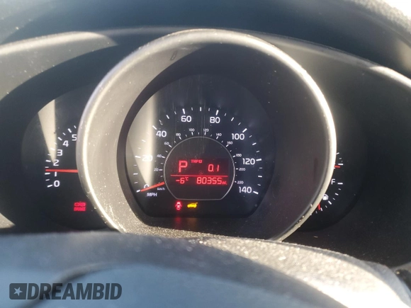2016 Kia Soul with VIN KNDJN2A20G7408971, listed as a Copart auction lot 89270925 with 80,355 mi miles and Salvage Title. Bid and sale history available at carsss.com. Image 9.