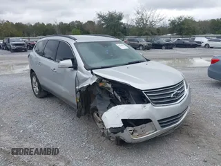 2016 Chevrolet Traverse LTZ z VIN 1GNKRJKD4GJ189123, wystawiony jako IAAI lot #41759816 z przebiegiem 150 946 mil mil oraz . Historia ofert i sprzedaży dostępna na DreamBid. Obrazek 1.