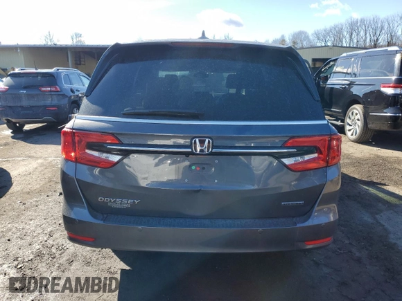 2023 Honda Odyssey Touring with VIN 5FNRL6H84PB019285, listed as a Copart auction lot 47066455 with 29,053 mi miles and Salvage Title. Bid and sale history available at DreamBid. Image 6.