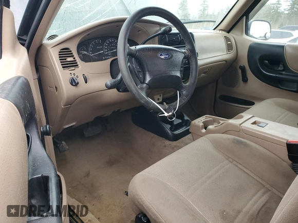 2002 Ford Ranger XL Fleet with VIN 1FTZR45E22TA78547, listed as a Copart auction lot 42254185 with 149,349 mi miles and Salvage Title. Bid and sale history available at DreamBid. Image 8.