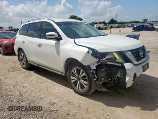 2017 Nissan Pathfinder S with VIN 5N1DR2MN2HC601473, listed as a Copart auction lot 61259475 with 175,483 mi miles and Salvage title. Bid and sale history available at DreamBid. Image 4.