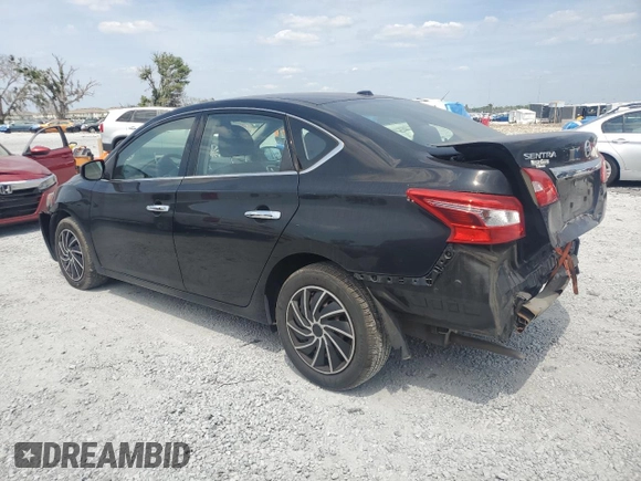 2017 Nissan Sentra SV with VIN 3N1AB7AP1HL653294, listed as a Copart auction lot 54326975 with 114,366 mi miles and Salvage Title. Bid and sale history available at carsss.com. Image 2.