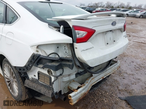 2016 Ford Fusion Titanium with VIN 3FA6P0K96GR158621, listed as a IAAI auction lot 41678349 with 182,162 mi miles. Bid and sale history available at carsss.com. Image 18.