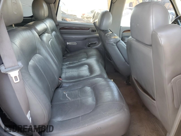 2002 Cadillac Escalade z VIN 1GYEK63N82R329743, wystawiony jako Copart lot #56587295 z przebiegiem 215 694 mil mil oraz Szkoda całkowita • Salvage title. Historia ofert i sprzedaży dostępna na DreamBid. Obrazek 10.