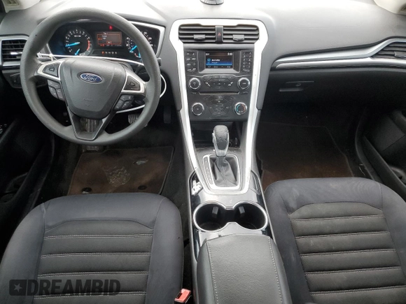 2015 Ford Fusion SE with VIN 3FA6P0H72FR190227, listed as a Copart auction lot 60090595 with 111,197 mi miles and Salvage title. Bid and sale history available at DreamBid. Image 8.