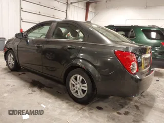 2015 Chevrolet Sonic LT with VIN 1G1JC5SH4F4163515, listed as a IAAI auction lot 41962147 with 133,104 mi miles and . Bid and sale history available at DreamBid. Image 3.