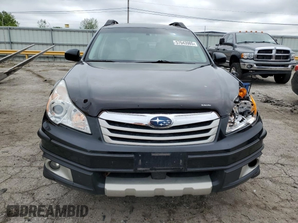2011 Subaru Outback Limited Power Moon with VIN 4S4BREKC2B2388001, listed as a Copart auction lot 57643985 with 189,406 mi miles and Salvage title. Bid and sale history available at DreamBid. Image 5.
