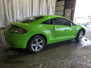 2007 Mitsubishi Eclipse GS with VIN 4A3AK24F07E000003, listed as a Copart auction lot 77862004 with 0 mi miles and Salvage Title. Bid and sale history available at carsss.com. Image 3.