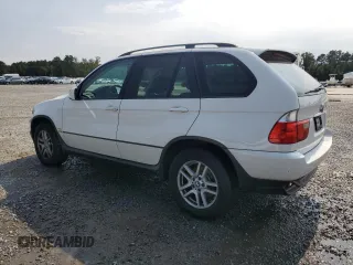 2005 BMW X5 3.0i with VIN 5UXFA13545LY18548, listed as a Copart auction lot 72833354 with 128,025 mi miles and Salvage Title. Bid and sale history available at carsss.com. Image 2.