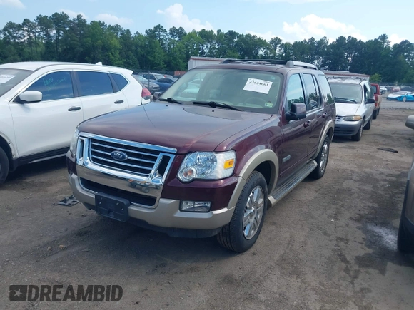 2006 Ford Explorer Eddie Bauer z VIN 1FMEU74E96UA01766, wystawiony jako IAAI lot #42624663 z przebiegiem 145 942 mil mil oraz . Historia ofert i sprzedaży dostępna na DreamBid. Obrazek 2.