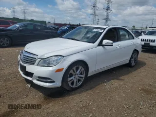 2013 Mercedes-Benz C 300 Sport with VIN WDDGF8ABXDR270162, listed as a Copart auction lot 62854595 with 144,983 mi miles and Salvage title. Bid and sale history available at DreamBid. Image 1.