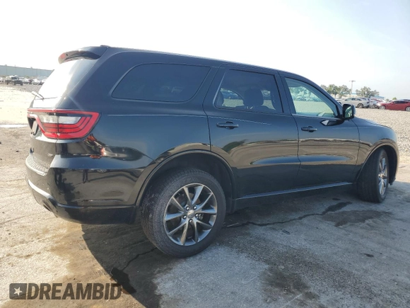 2017 Dodge Durango GT with VIN 1C4RDHDG5HC796594, listed as a Copart auction lot 58473035 with 164,522 mi miles and Salvage title. Bid and sale history available at DreamBid. Image 3.