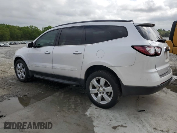 2016 Chevrolet Traverse LT with VIN 1GNKRGKD0GJ118570, listed as a Copart auction lot 50697755 with 121,181 mi miles and Salvage title. Bid and sale history available at DreamBid. Image 2.