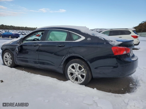 2015 Chevrolet Impala LT with VIN 2G1125S31F9252527, listed as a Copart auction lot 44163785 with 0 mi miles and Clean Title. Bid and sale history available at carsss.com. Image 2.