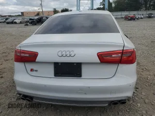 2014 Audi S6 Prestige with VIN WAUF2AFCXEN023904, listed as a Copart auction lot 68962404 with 0 mi miles and Salvage Title. Bid and sale history available at carsss.com. Image 6.