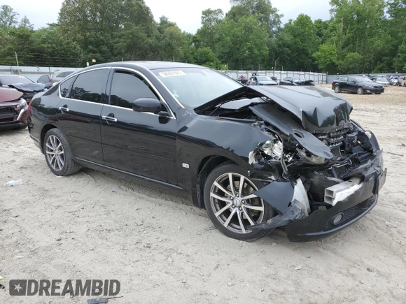 2006 Infiniti M with VIN JNKAY01FX6M254928, listed as a Copart auction lot 58397825 with Not provided miles and Salvage title. Bid and sale history available at DreamBid. Image 4.
