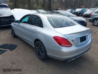 2016 Mercedes-Benz C-Class C 300 Luxury with VIN 55SWF4KB3GU108783, listed as a IAAI auction lot 41938287 with 52,790 mi miles. Bid and sale history available at carsss.com. Image 3.
