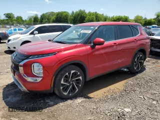2022 Mitsubishi Outlander SE with VIN JA4J4UA89NZ012438, listed as a Copart auction lot 59022255 with 43,628 mi miles and Salvage title. Bid and sale history available at DreamBid. Image 1.
