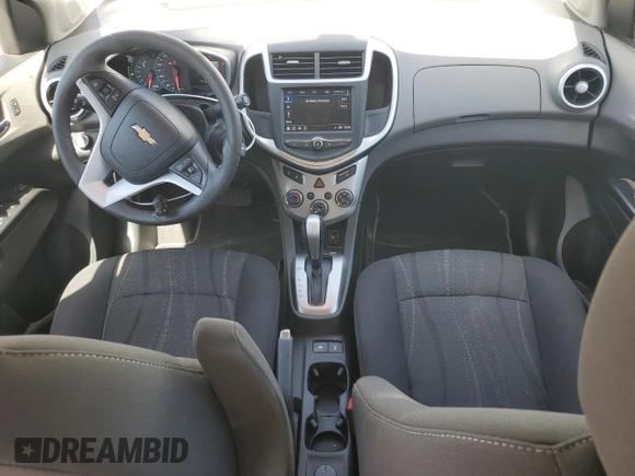 2018 Chevrolet Sonic LT with VIN 1G1JD5SGXJ4114333, listed as a Copart auction lot 60849815 with 44,074 mi miles and Salvage title. Bid and sale history available at DreamBid. Image 8.