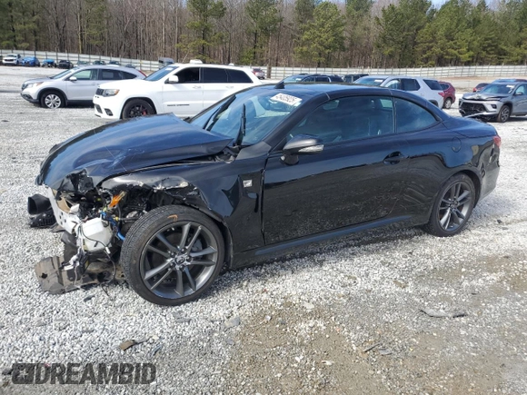 2013 Lexus IS 250 C с VIN JTHFF2C22D2527273, выставлен на аукционе Copart как лот 45405925 с пробегом Не указан миль и Списание • Salvage title. История ставок и продаж доступна на DreamBid. Изображение 1.