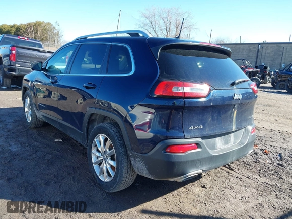 2016 Jeep Cherokee Limited с VIN 1C4PJMDS3GW352771, выставлен на аукционе IAAI как лот 41796113 с пробегом 144 039 миль миль и . История ставок и продаж доступна на DreamBid. Изображение 3.