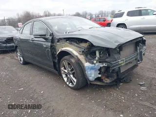 2015 Ford Fusion Titanium with VIN 3FA6P0D98FR241432, listed as a IAAI auction lot 40810097 with 94,021 mi miles. Bid and sale history available at carsss.com. Image 1.