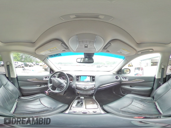 2015 Infiniti QX60 with VIN 5N1AL0MM6FC559628, listed as a Copart auction lot 60128485 with 157,196 mi miles and Salvage title. Bid and sale history available at DreamBid. Image 16.