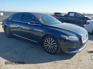 2017 Lincoln Continental Select with VIN 1LN6L9SK1H5607751, listed as a IAAI auction lot 41635036 with 161,727 mi miles. Bid and sale history available at carsss.com. Image 1.