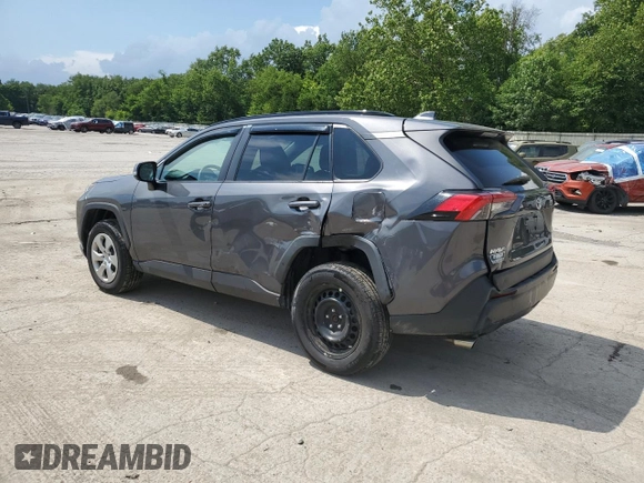 2019 Toyota RAV4 LE with VIN 2T3G1RFV8KW004640, listed as a Copart auction lot 63037085 with 83,961 mi miles and Salvage title. Bid and sale history available at DreamBid. Image 2.