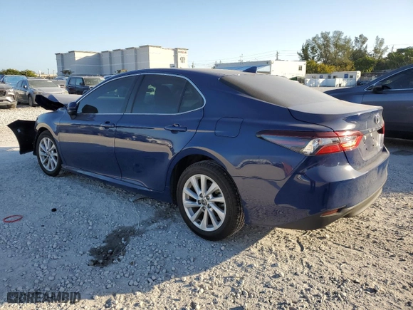 2024 Toyota Camry LE with VIN 4T1C11AK7RU219913, listed as a Copart auction lot 87799605 with 8,068 mi miles and Non Repairable. Bid and sale history available at carsss.com. Image 2.